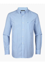 COLORFUL GINGHAM SHIRT (Blue)